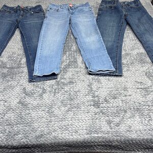 The Children's Place Boy’s Denim Jeans Trio - Light Blue and Dark Blue